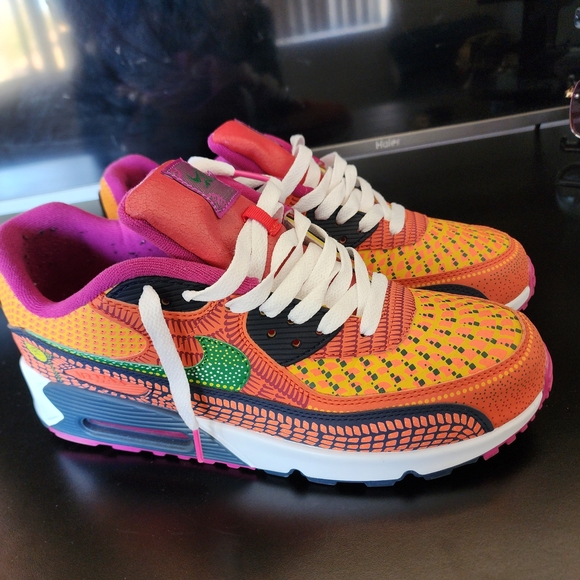 Nike Air Max 90 Men\'s 8.5 Dia De Los Muertos RARE!
